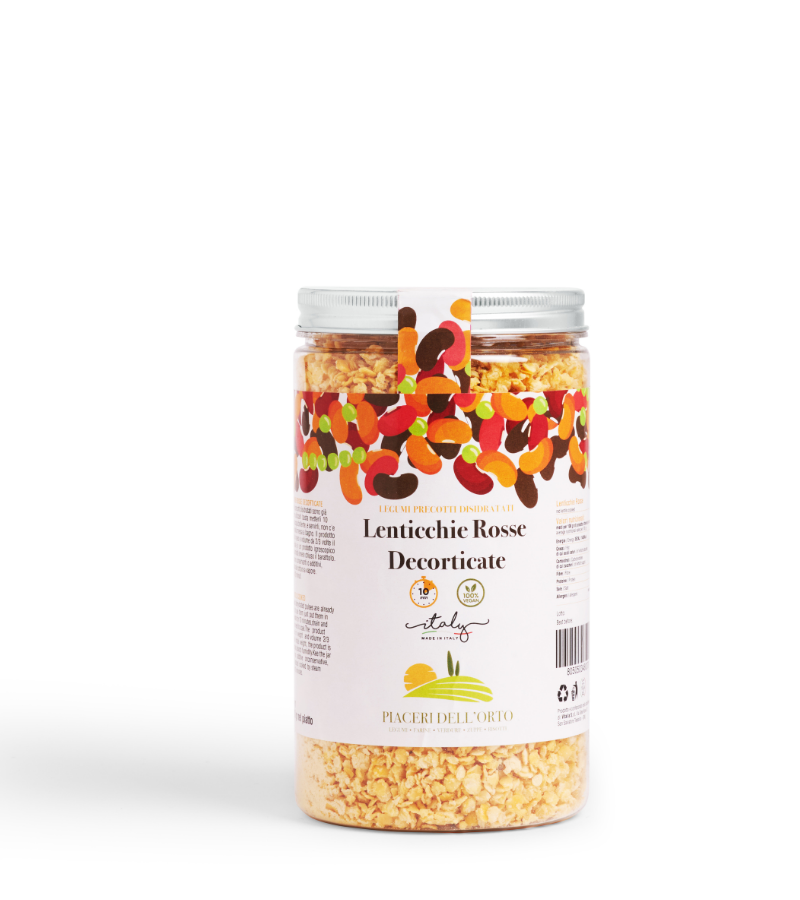 lenticchie rosse LENTICCHIE ROSSE DECORTICATE