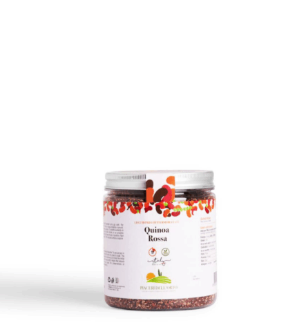 QUINOA ROSSA PRECOTTO - BARATTOLO PICCOLO  180 g